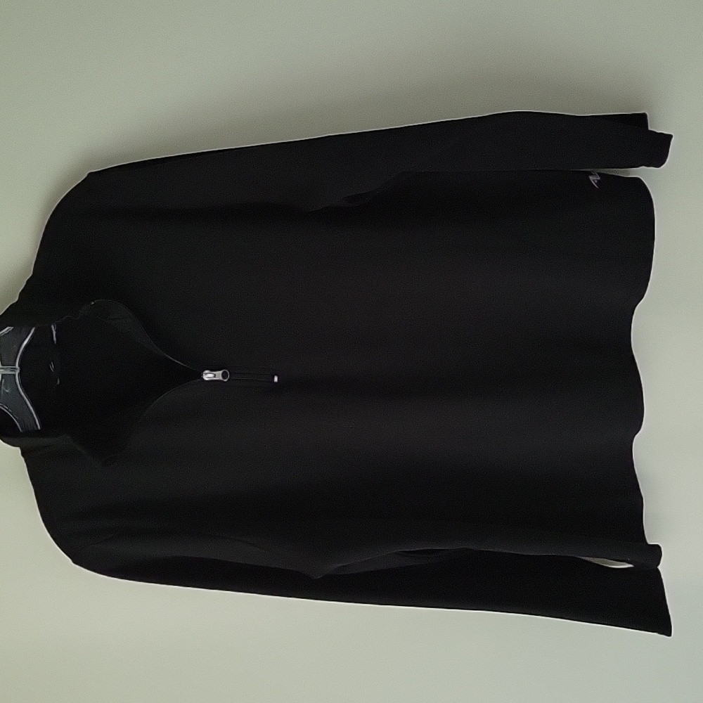 Athletic Works Women's Black 1/4 zip Pullover- Size XL
